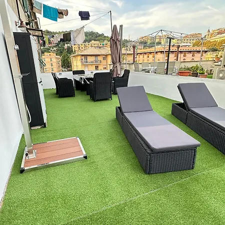 Antico Attico Genovese Apartment Genoa Exterior photo